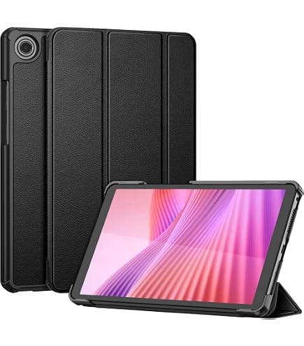 Amazon.com: Lenovo Tab M8 Folio Case, Polycarbonate and Microfiber